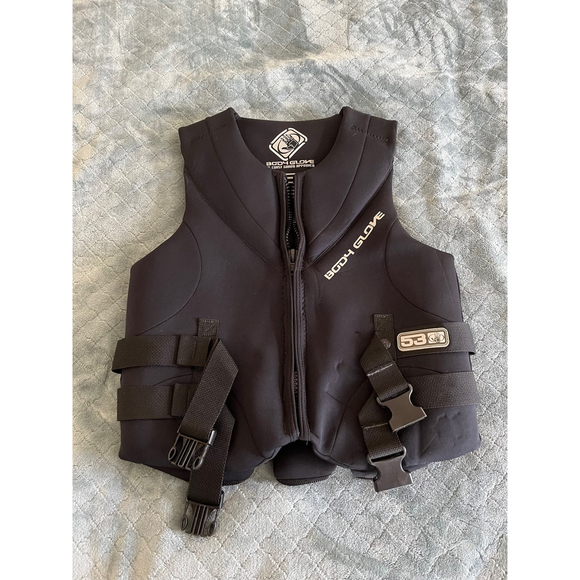 Body glove sleek black life jacket